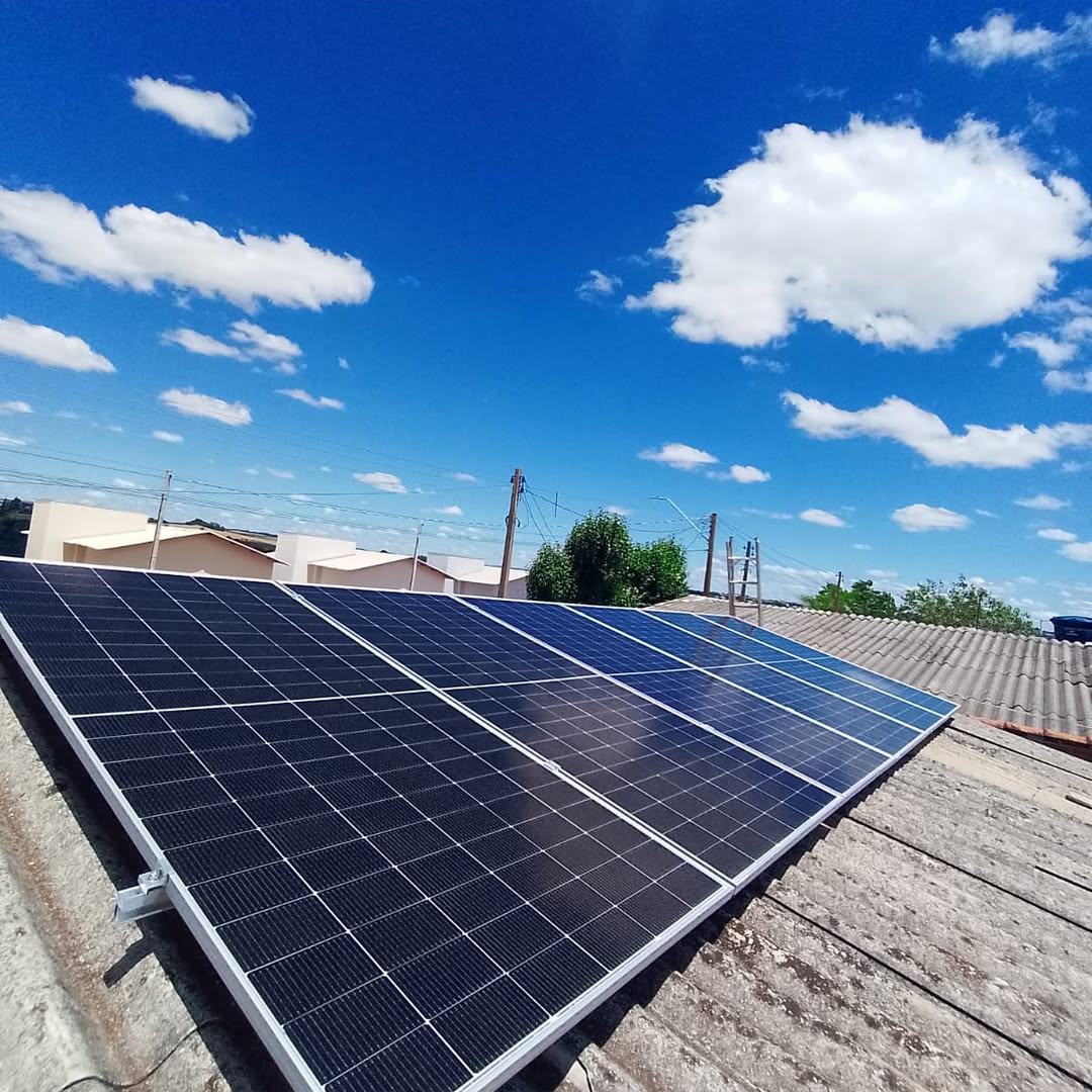 Instalação de Painéis Solares Machado Energia